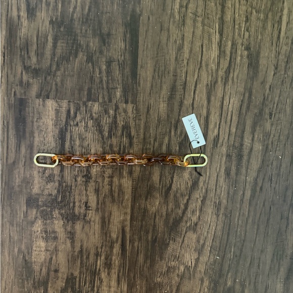 Evereve Essie tortoise bracelet size 7.5” - Picture 6 of 16